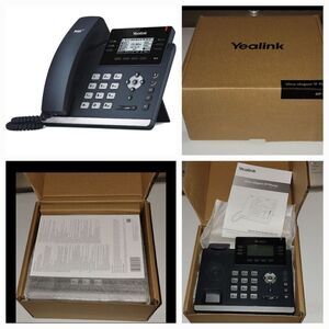 NEW Yealink Ultra-Elegant IP Phone SIP-T41S 6 Line IP POE Phone Set